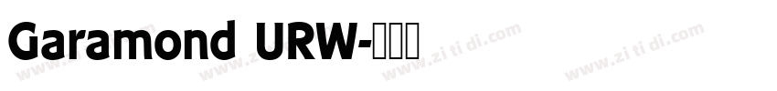 Garamond URW字体转换